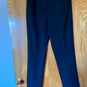 Lafayette 148 New York Black Wool Trousers